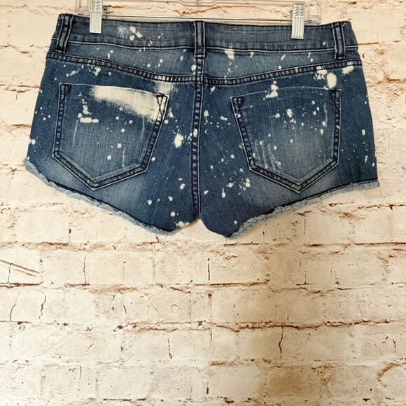Victorias Secret London Jean vintage shorts acid wash - Picture 4 of 4